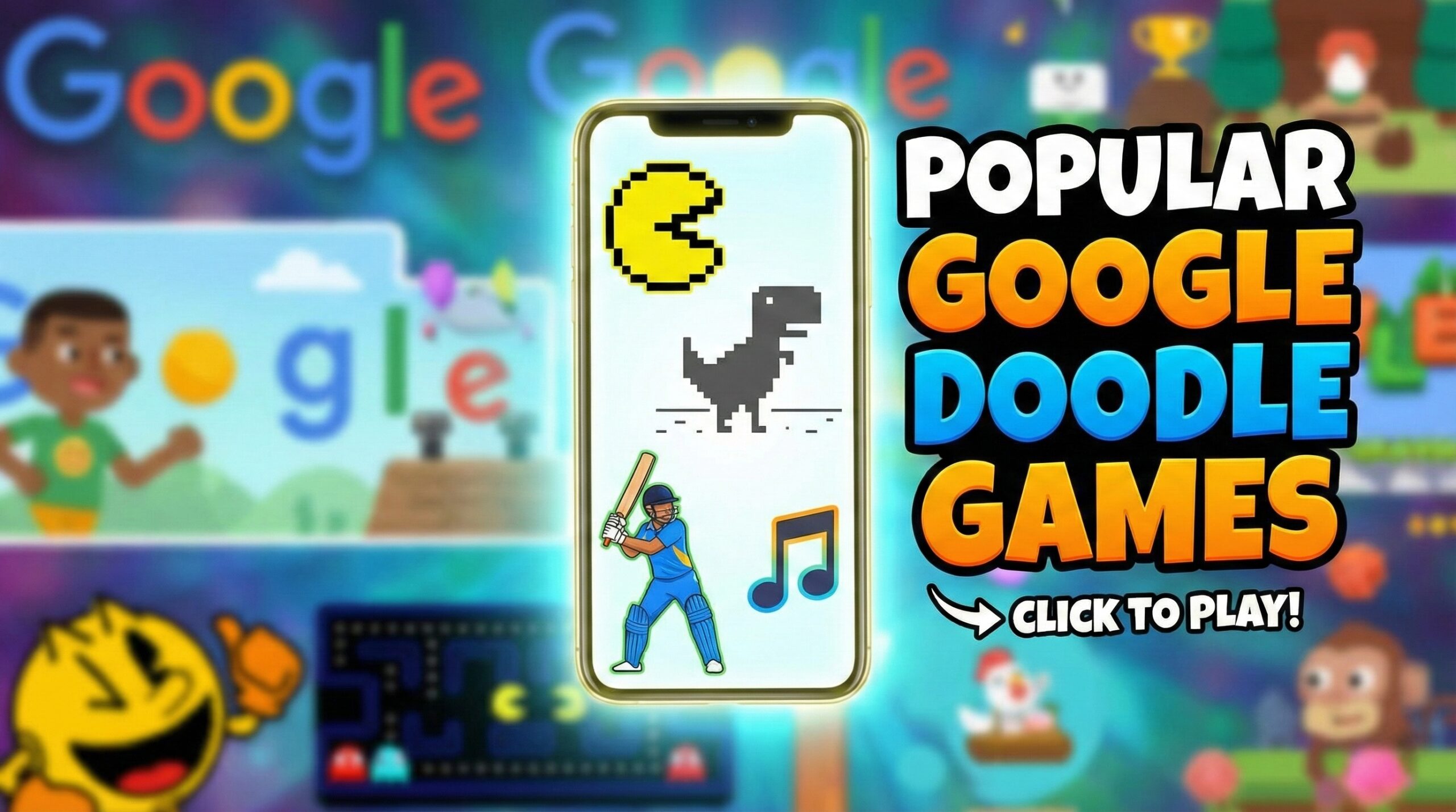 popular google doodle games