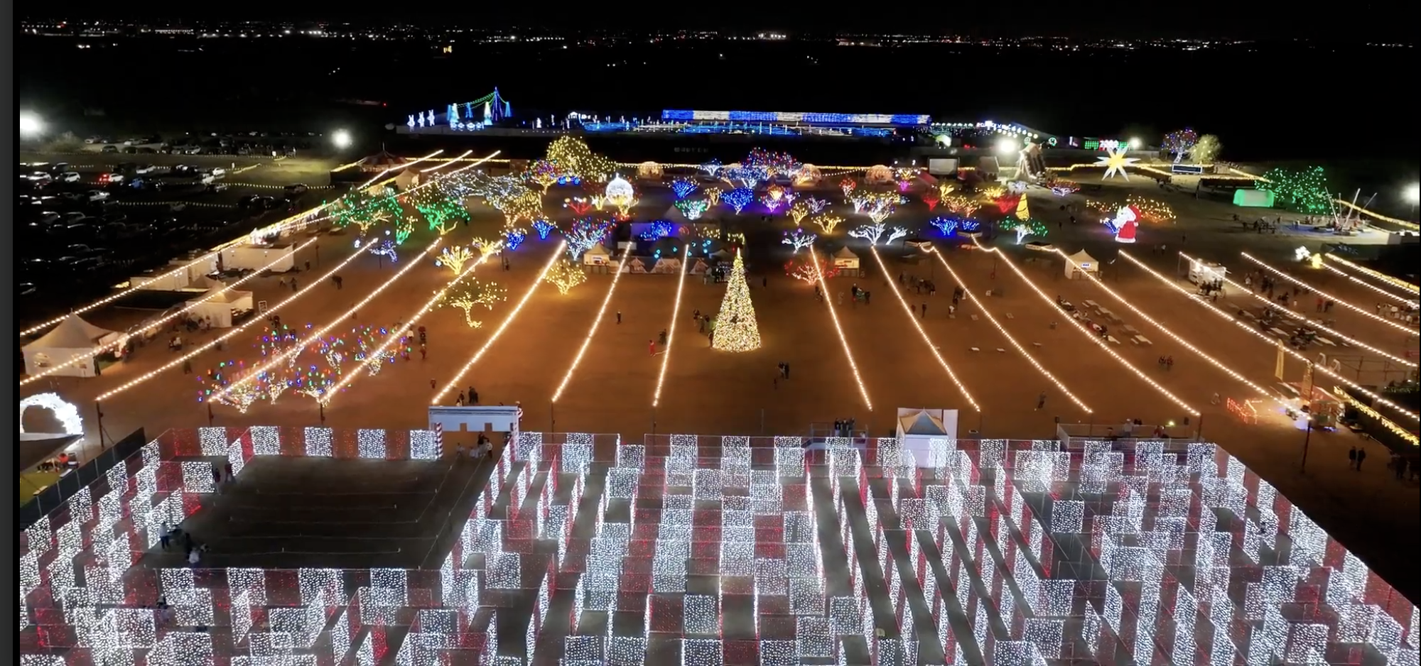 Desert Farm Lights