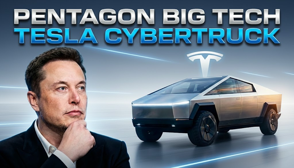 pentagon big tech tesla cybertruck