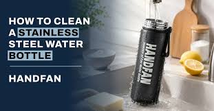 how to clean stainless steel water bottle