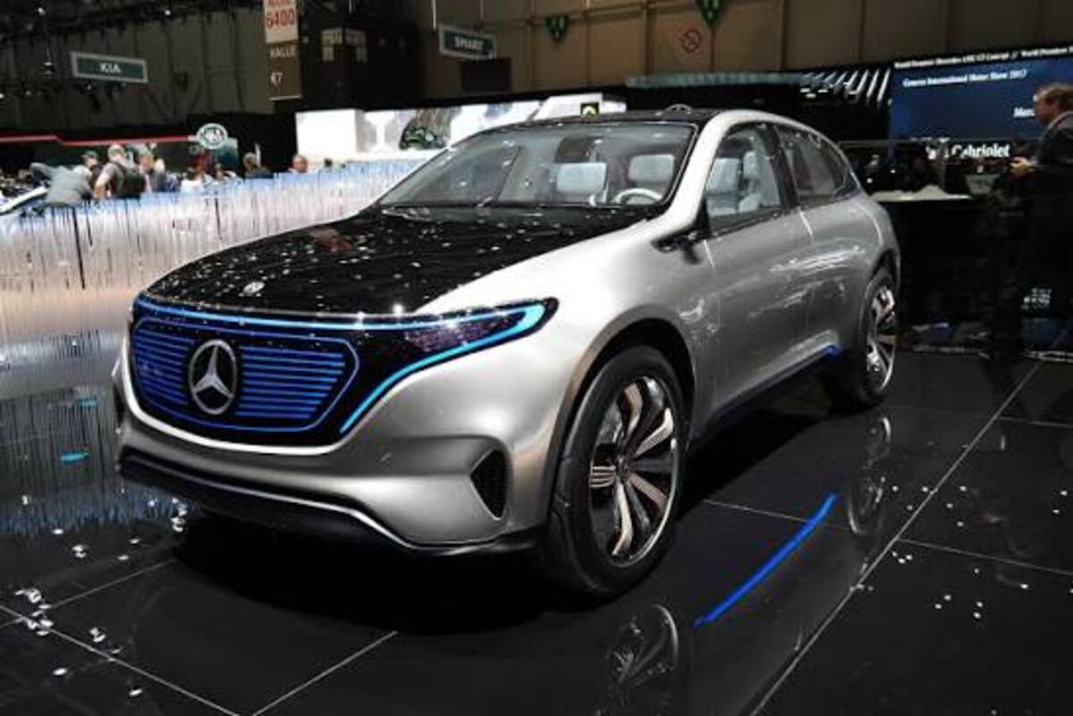 mercedes electric car