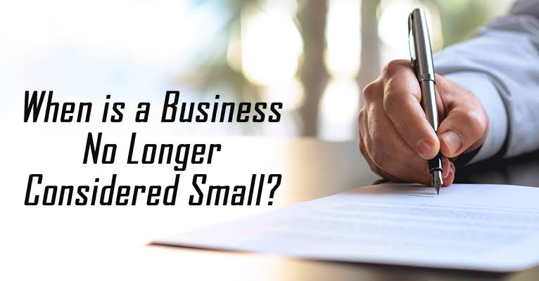 what is considered a small business